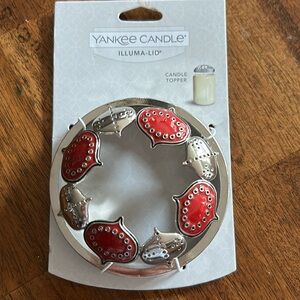 NWT Yankee candle illuma-lid candle topper